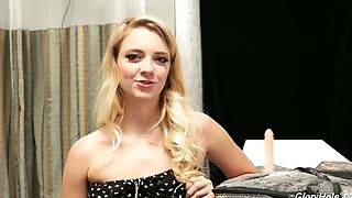 audition,beauty,blonde,hd,interview,naughty,pornstar,reality,riley star,rough,softcore,solo,teen,